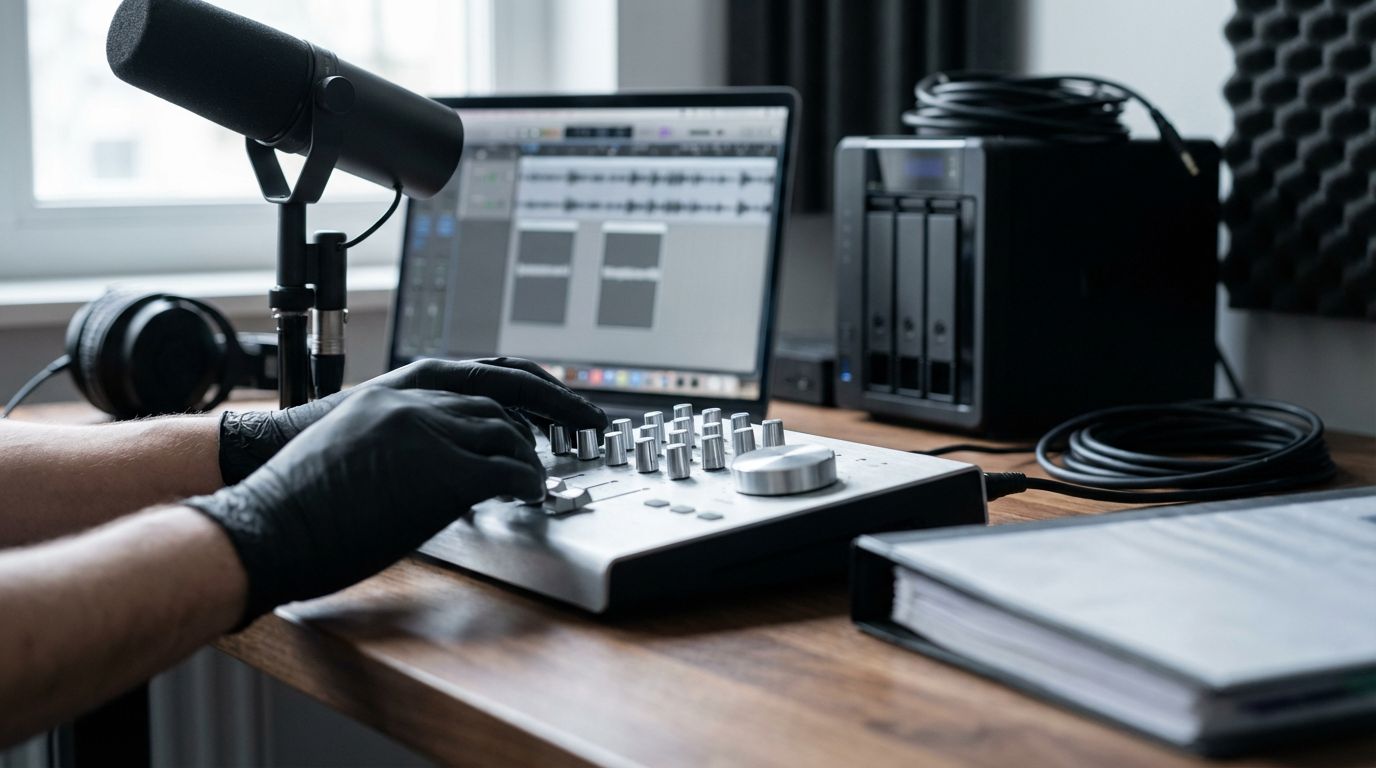 Titelbild: Das Voice-Clone-Protokoll — Systematisch zur skalierbaren Audio-Content-Fabrik