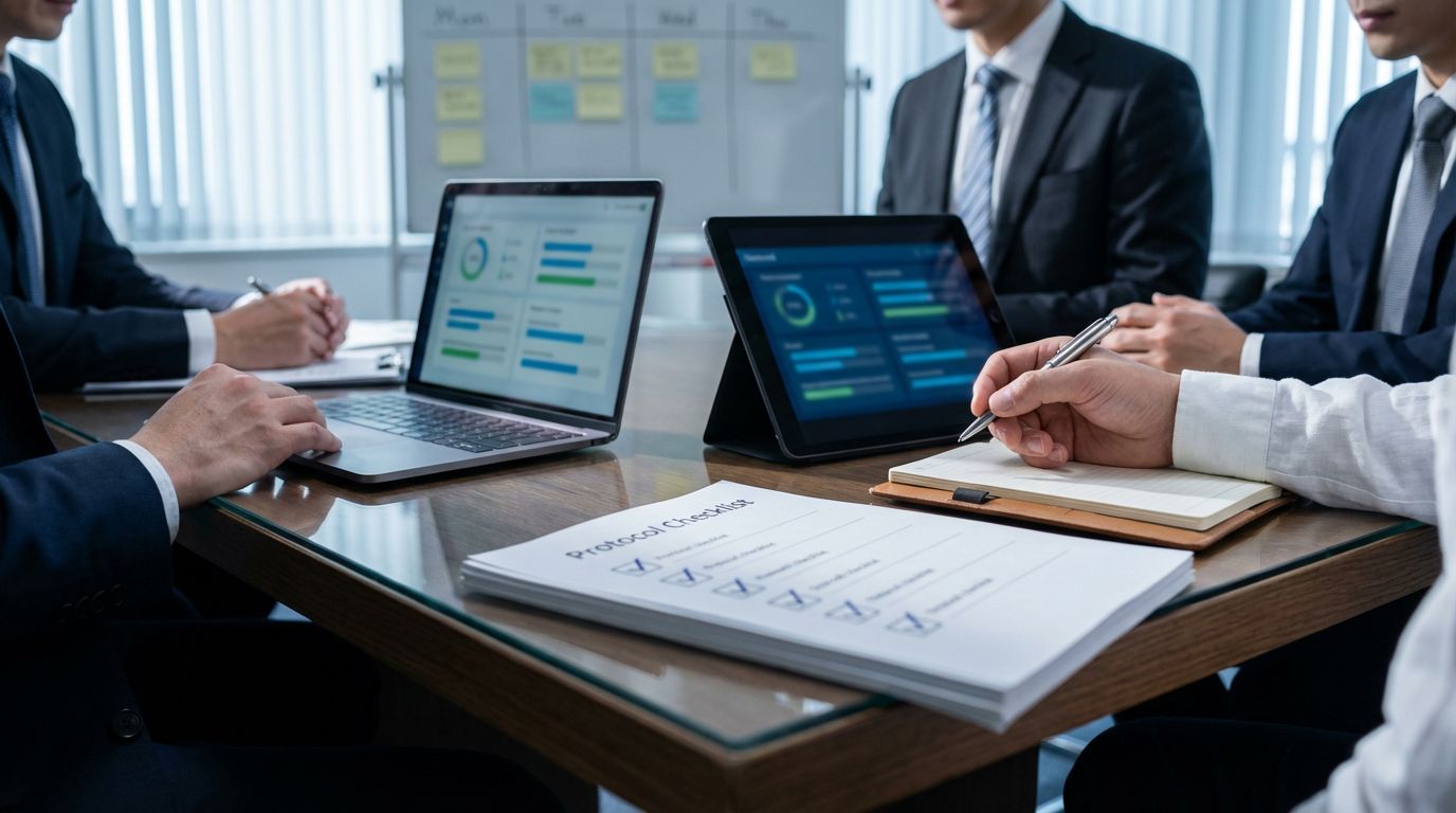 Titelbild: Das AI-Sales-Protokoll — In 4 Sprints zum systematisch schlagkräftigen Vertriebsteam