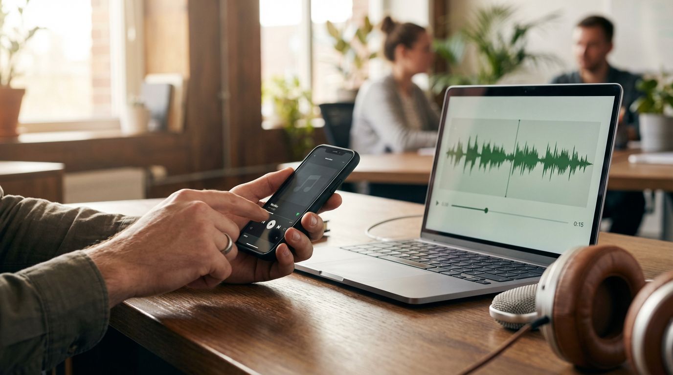 Titel: Review-Revolution per Sprache — Wie KI aus 15-Sekunden-Audio glänzende Testimonials macht
