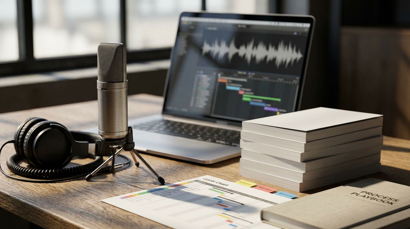 Titelbild: Das Heptalogie-Publishing-System — Strukturiert in 16 Wochen zu 7 Büchern auf allen Kanälen